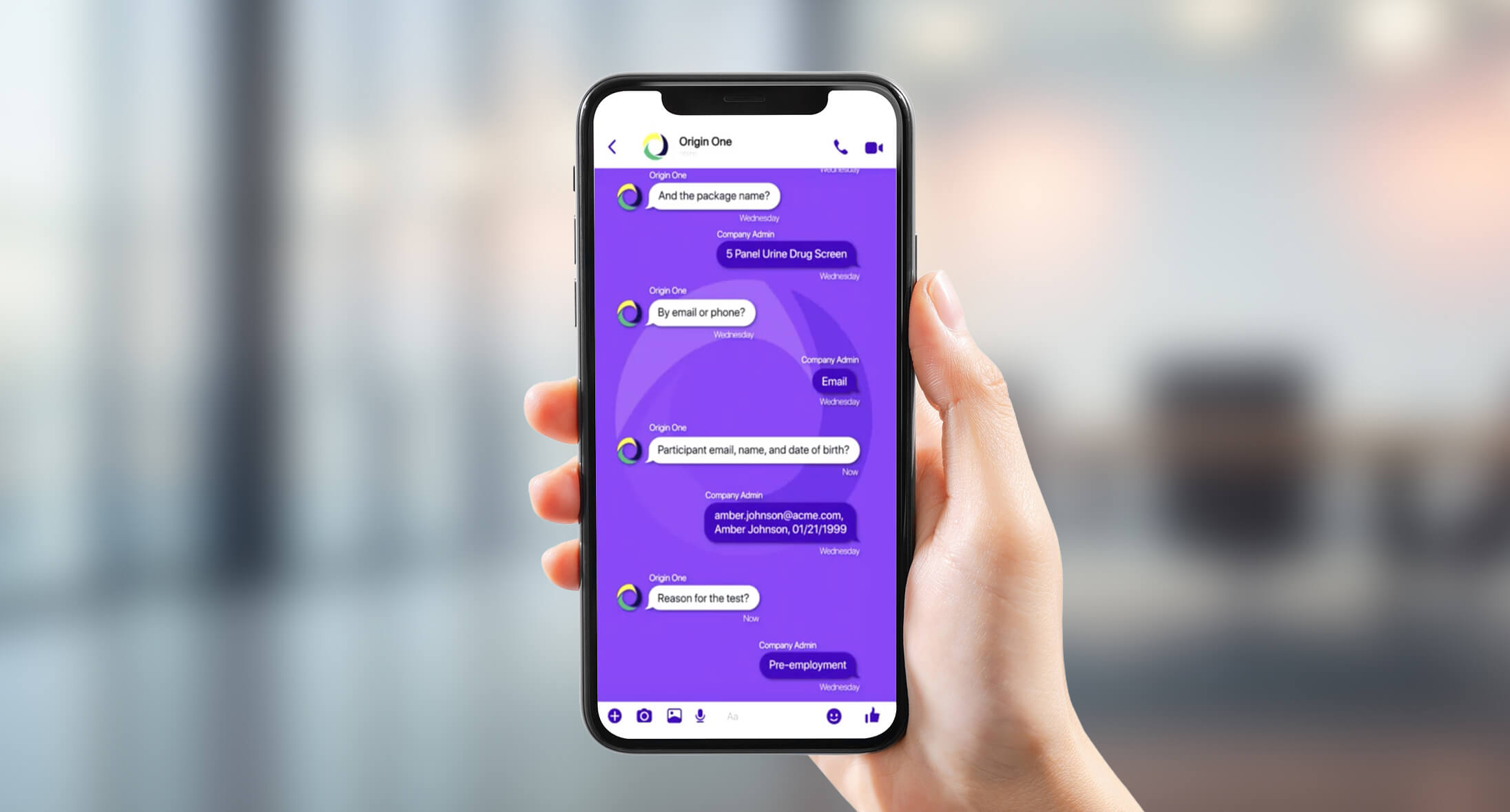 Origin One + Talkdesk: Manage Employee Health Screenings by Text 